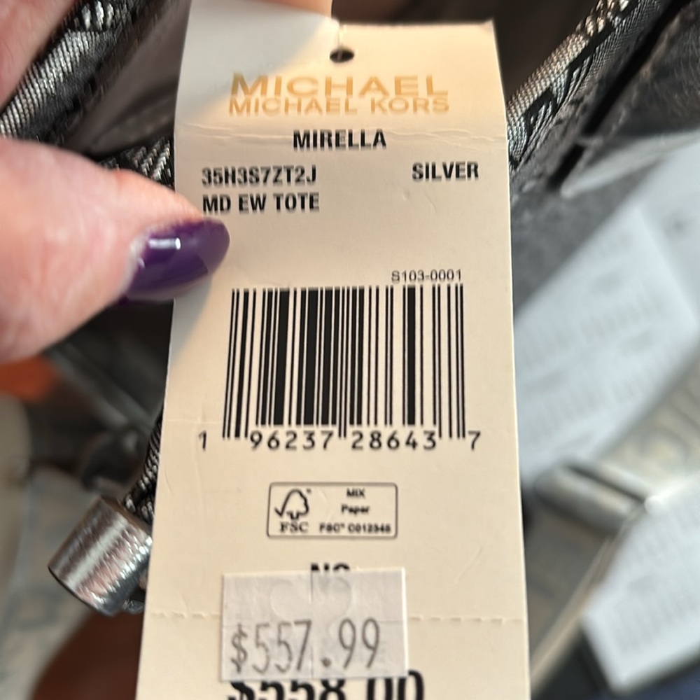 Michael Kors Mirella tote NWT - Picture 4 of 6